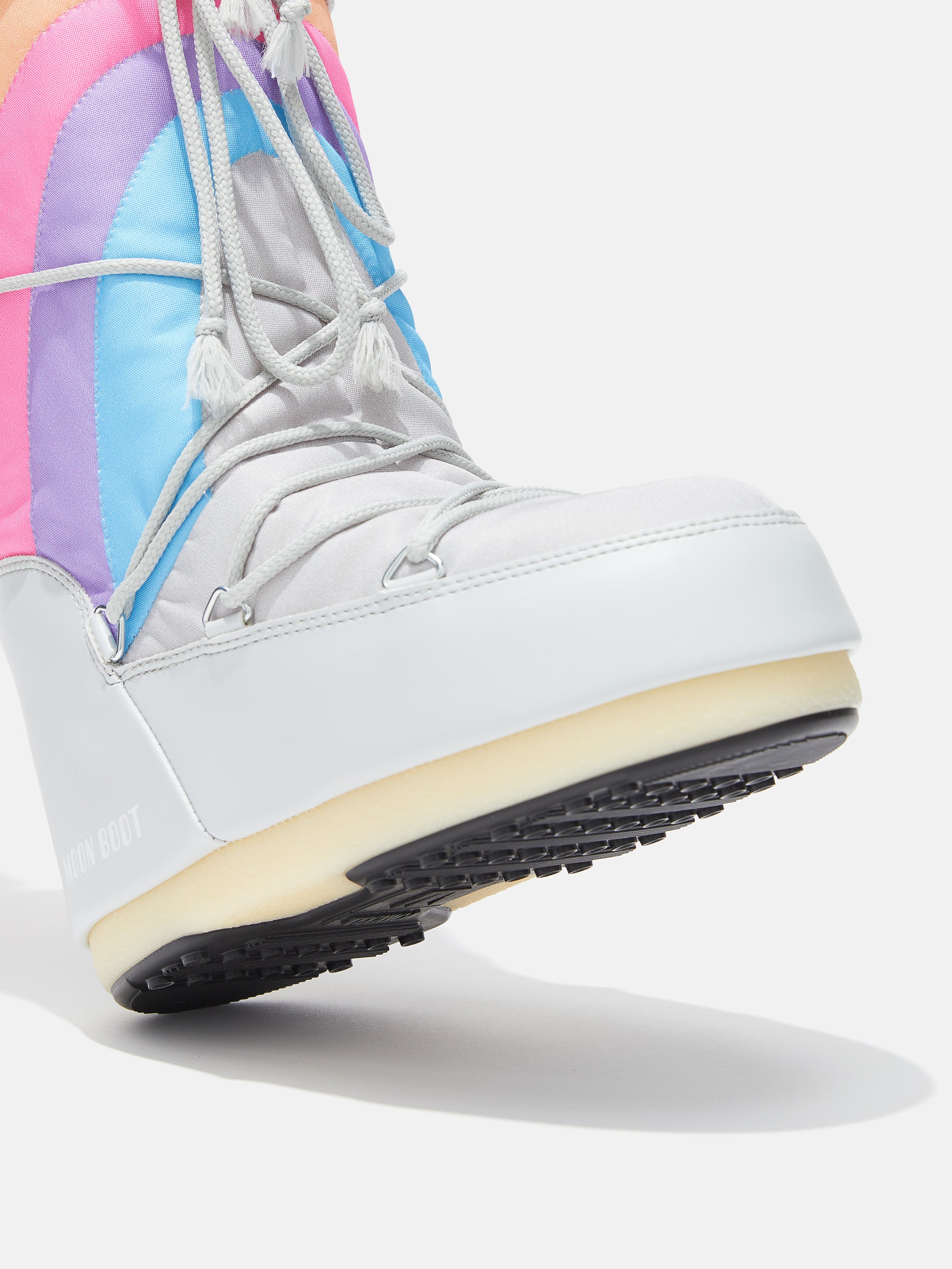 Dámske dúhové snehule Moon Boot Icon Rainbow