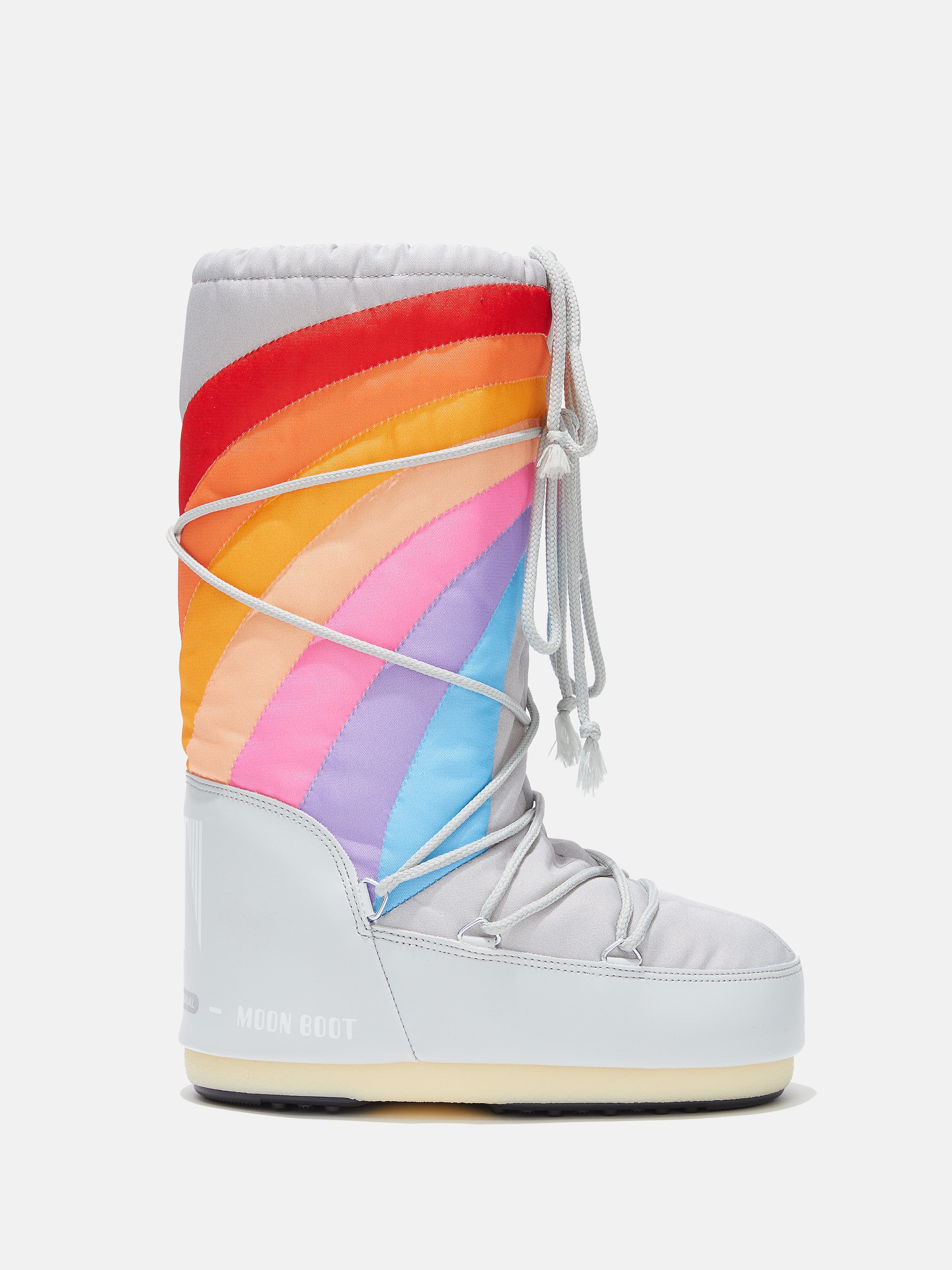 Dámske dúhové snehule Moon Boot Icon Rainbow