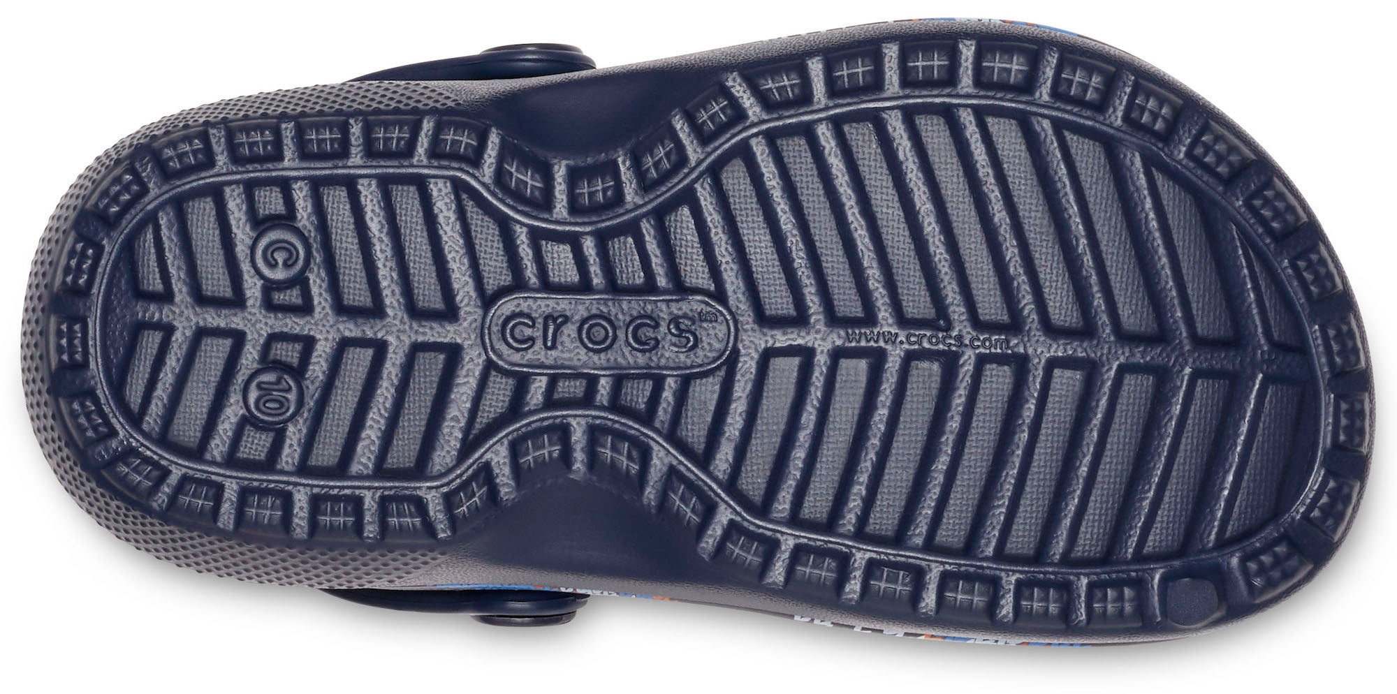 Classic Printed Lined Clog K Navy
