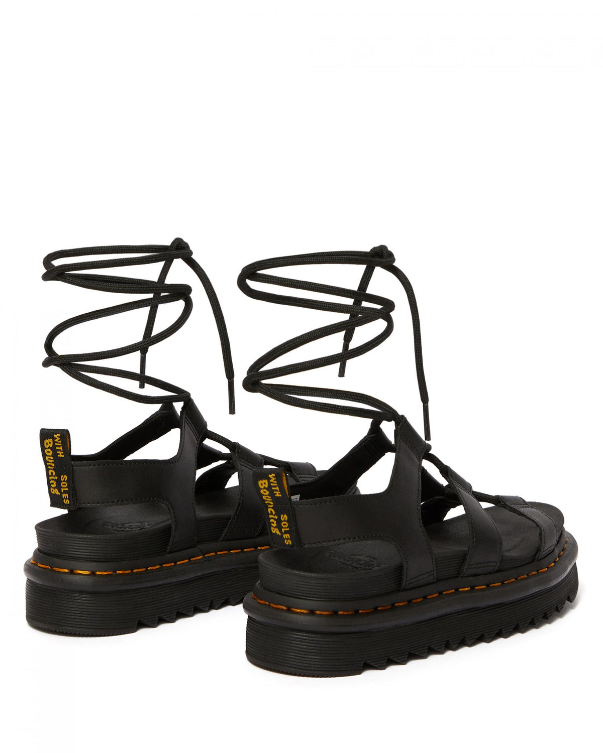 Dámske čierne sandále Dr. Martens Nartilla