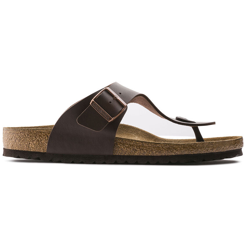 Hnedé Regular žabky Birkenstock Ramses Birko-Flor