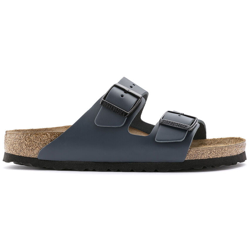 Modré Regular šľapky Birkenstock Arizona Natural Leather