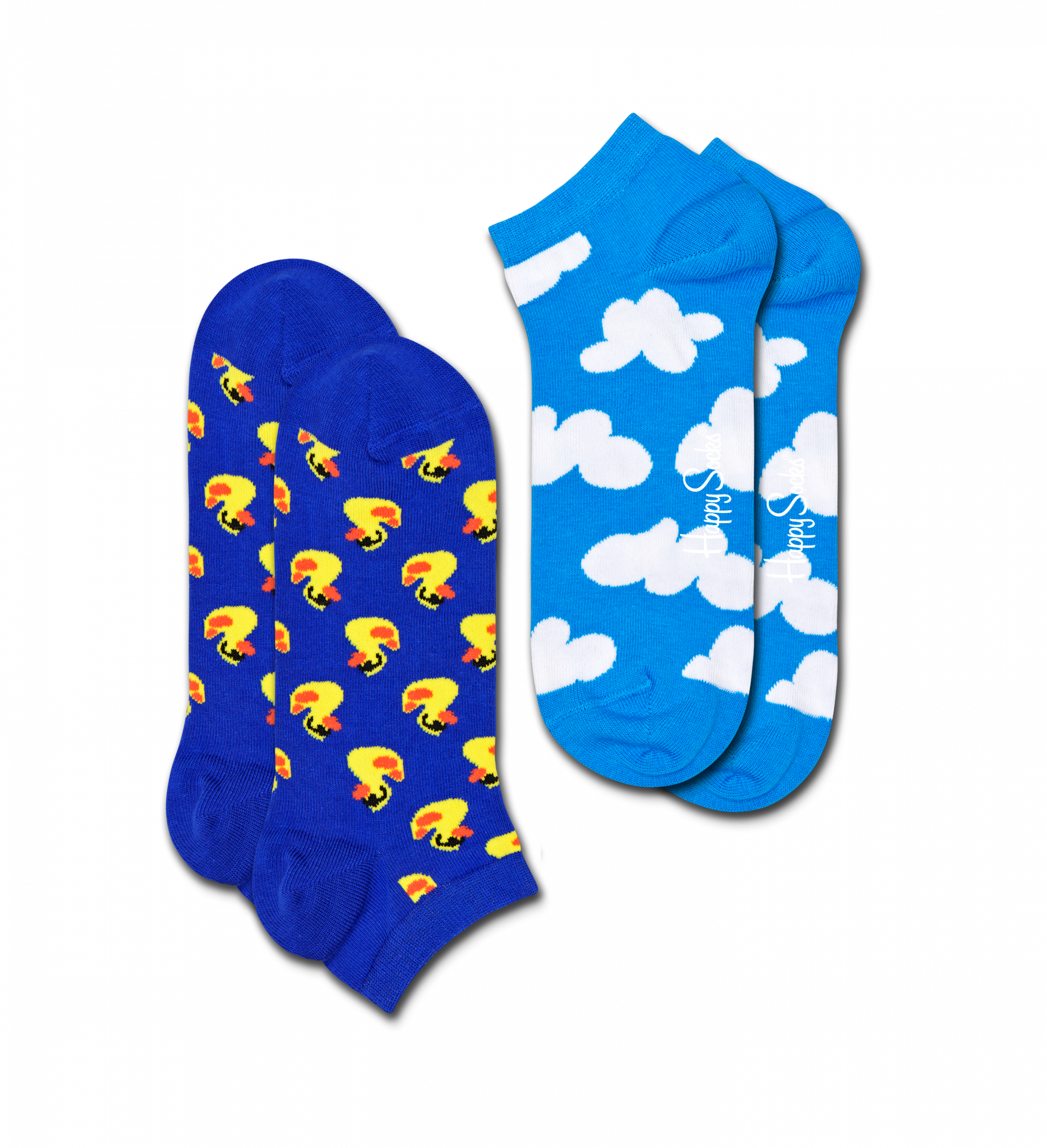 Nízke ponožky Happy Socks, vzor Rubber Dock – 3 páry