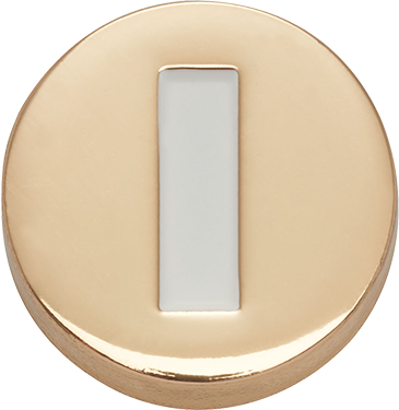 Jibbitz™ - Gold Letter I
