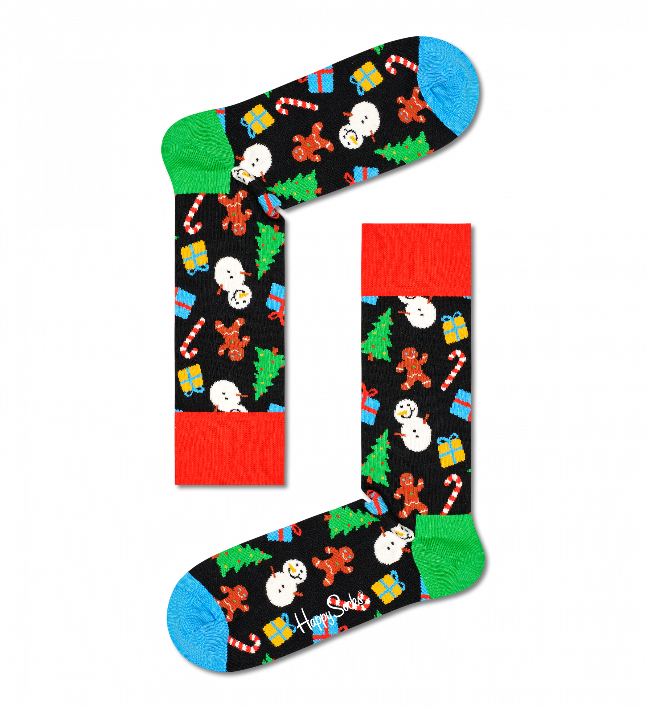 Darčekový box ponožiek Happy Socks Big Dot Snowman - 2 páry