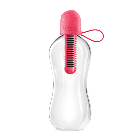 bobble 0,55l Neon Pink so silikónovým uzáverom