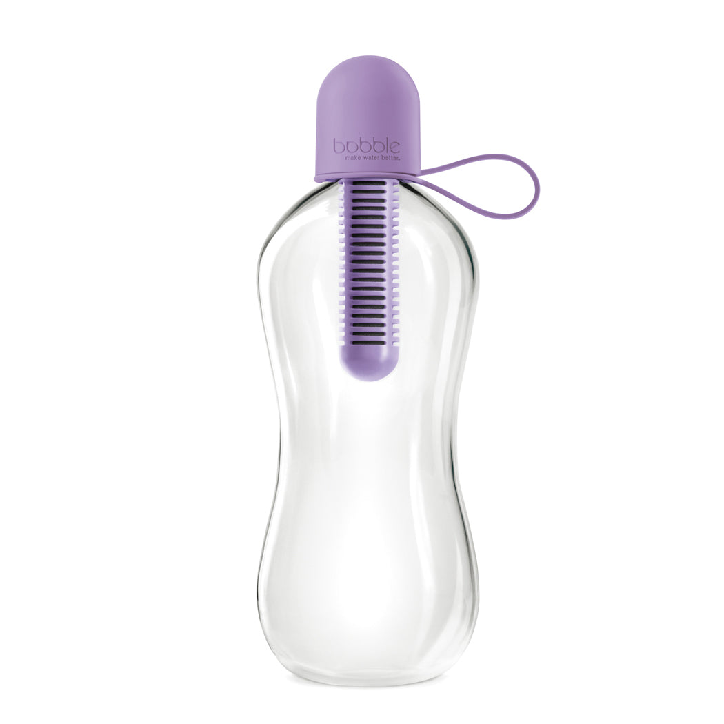 bobble 0,55l lavender so silikónovým uzáverom