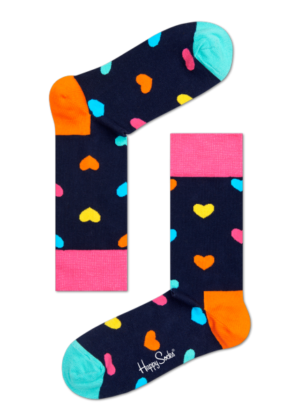 Darčekový box ponožiek a trenírok Happy Socks Valentine - 2 páry