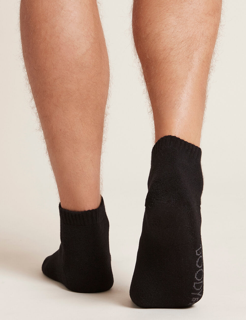 Pánske čierne ponožky Boody Men's Cushioned Sports Ankle Socks