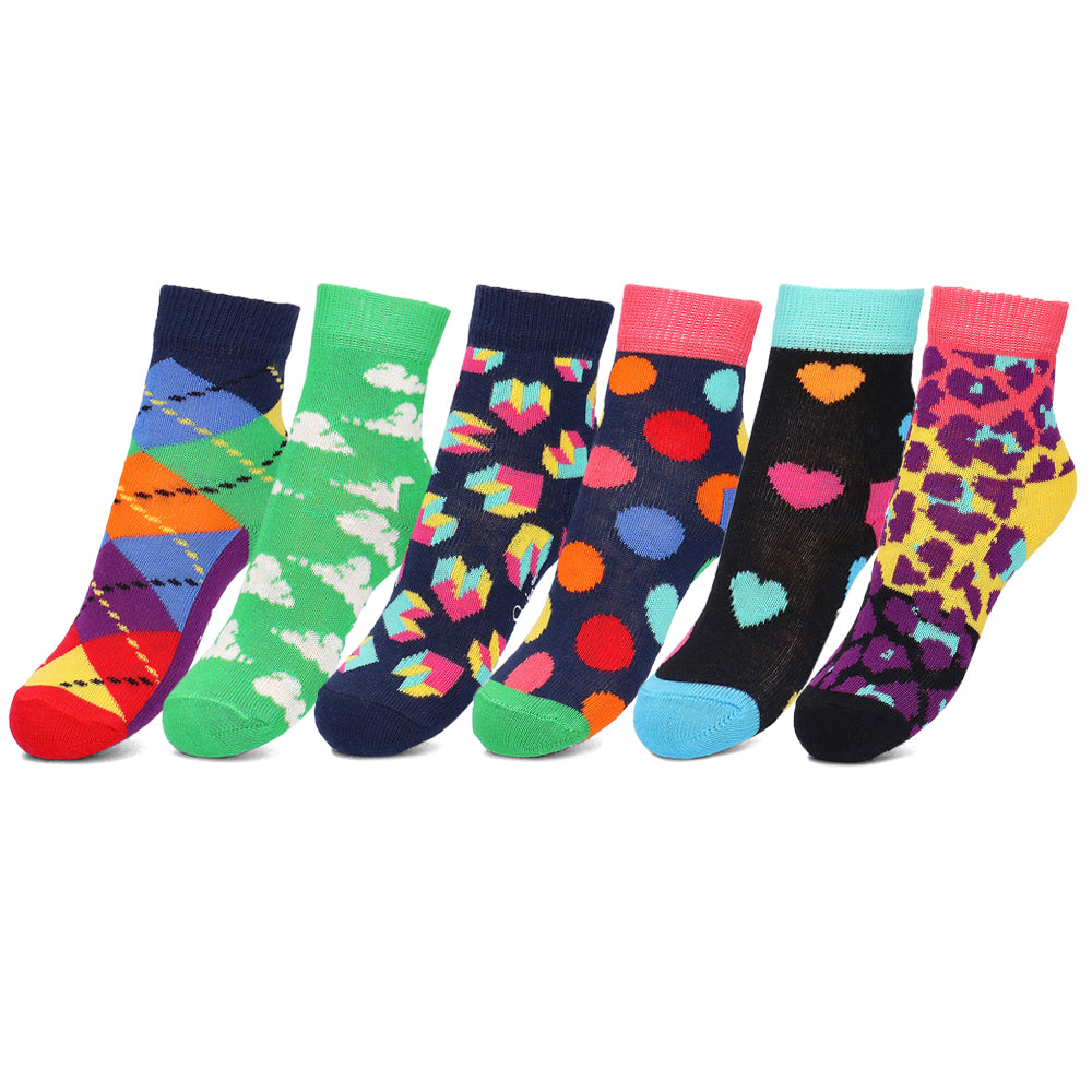 Darčekový box ponožiek Happy Socks Steps - 6 párov