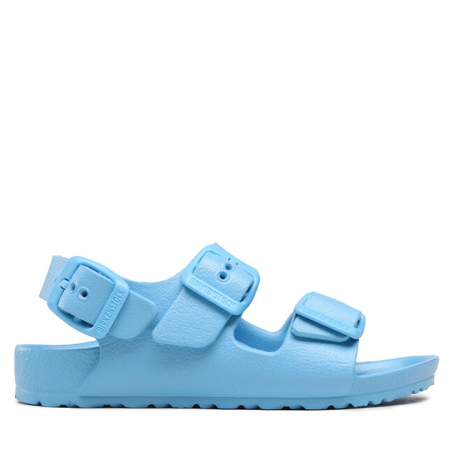 Detské modré Narrow sandály Birkenstock Milano EVA